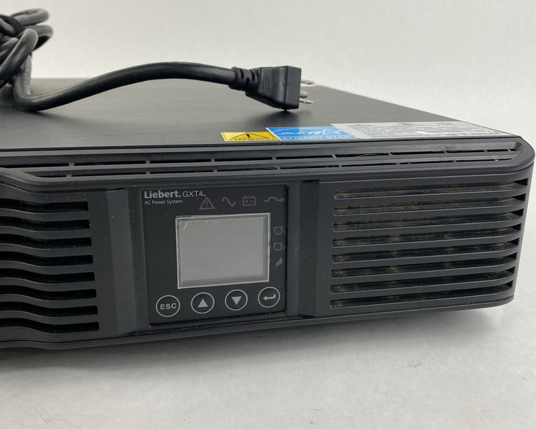Vertiv Liebert GXT4-1500RT120 Battery Backups Tested - No Batteries Network Card