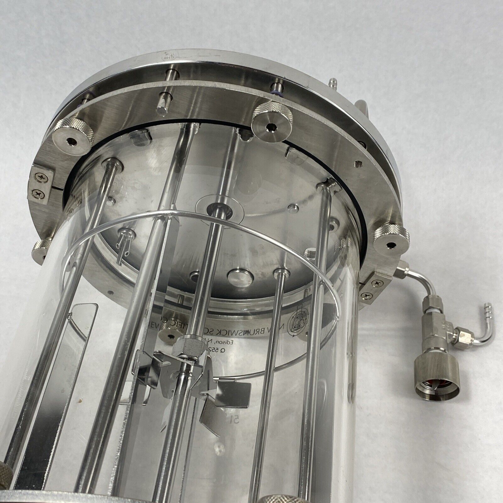 New Brunswick Scientific Q552700 5L Liter Glass Vessel Fermentor Bioreactor