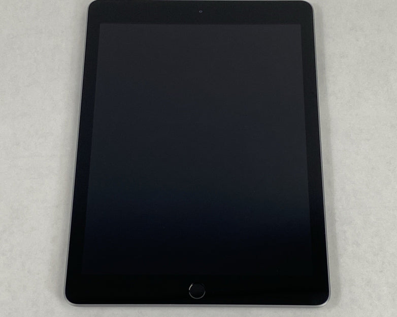 Apple iPad 6th Gen A1893 128GB 9.7" Wi-Fi Space Gray IOS 17.7.10 Read