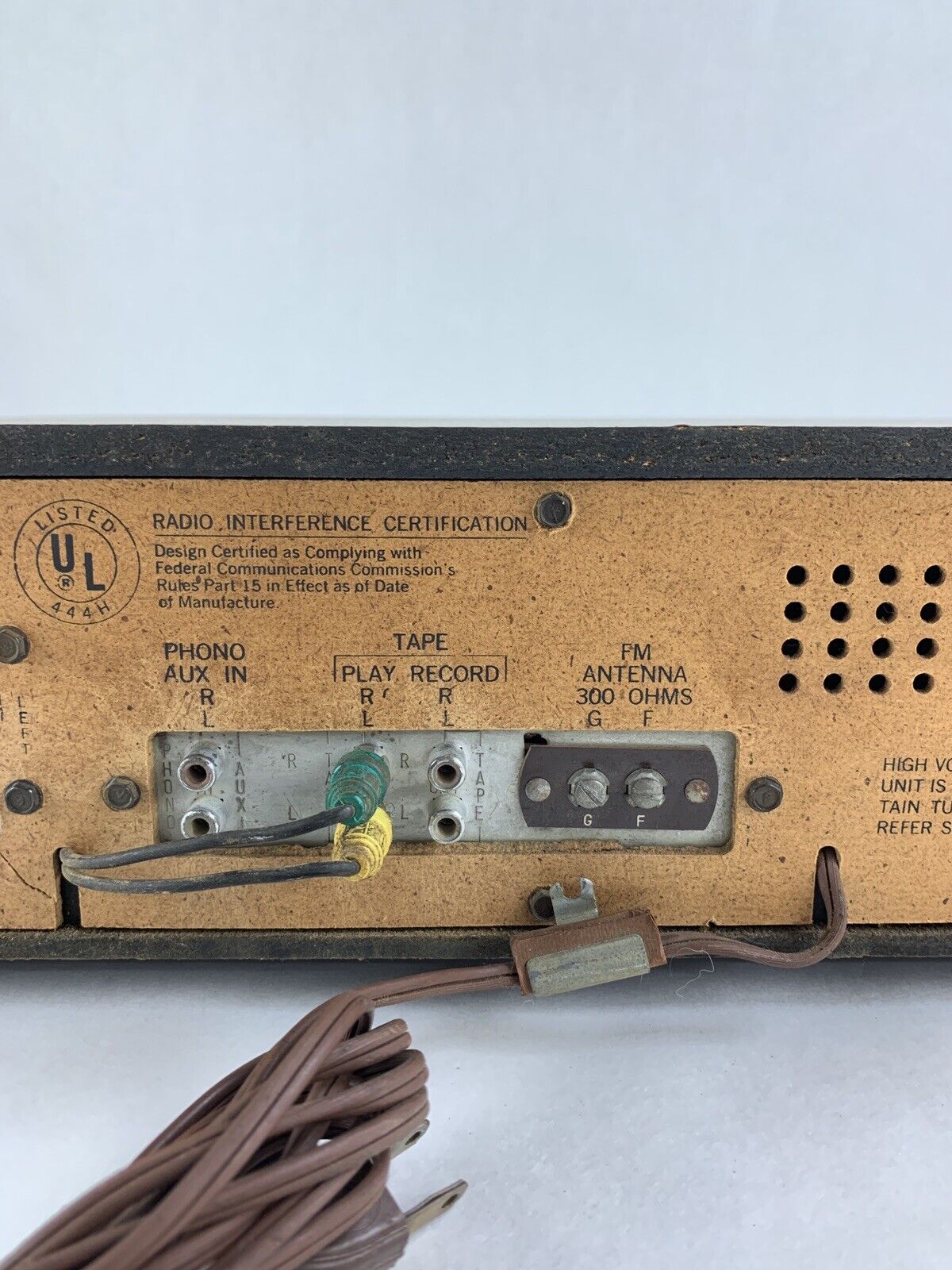 Zenith F680W Stereo 8 Eight Track Player Digilite Receiver For Parts and Repair