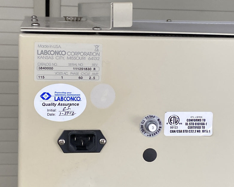 Labconco 3840000 Bedding Disposal Station