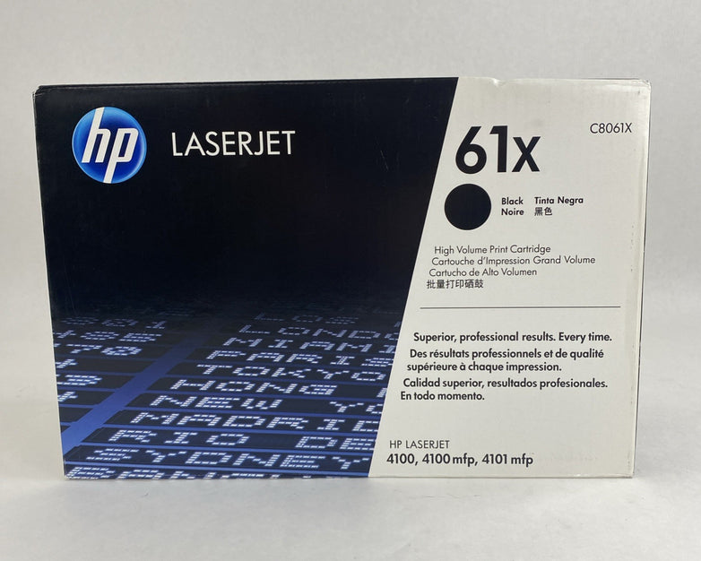 HP C8061X Black High Volume Print Cartridge for Hp 4100 4100mfp 4101mfp
