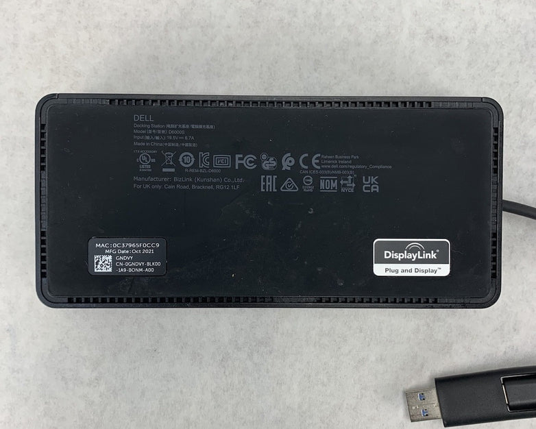 Dell D6000S 19.5V 6.7A Universal Docking Station