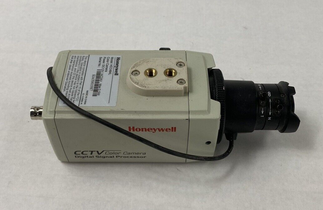Honeywell HCC484L CCTV Color Camera 1/3" 1.8-3.6mm Lens For Parts or Repair
