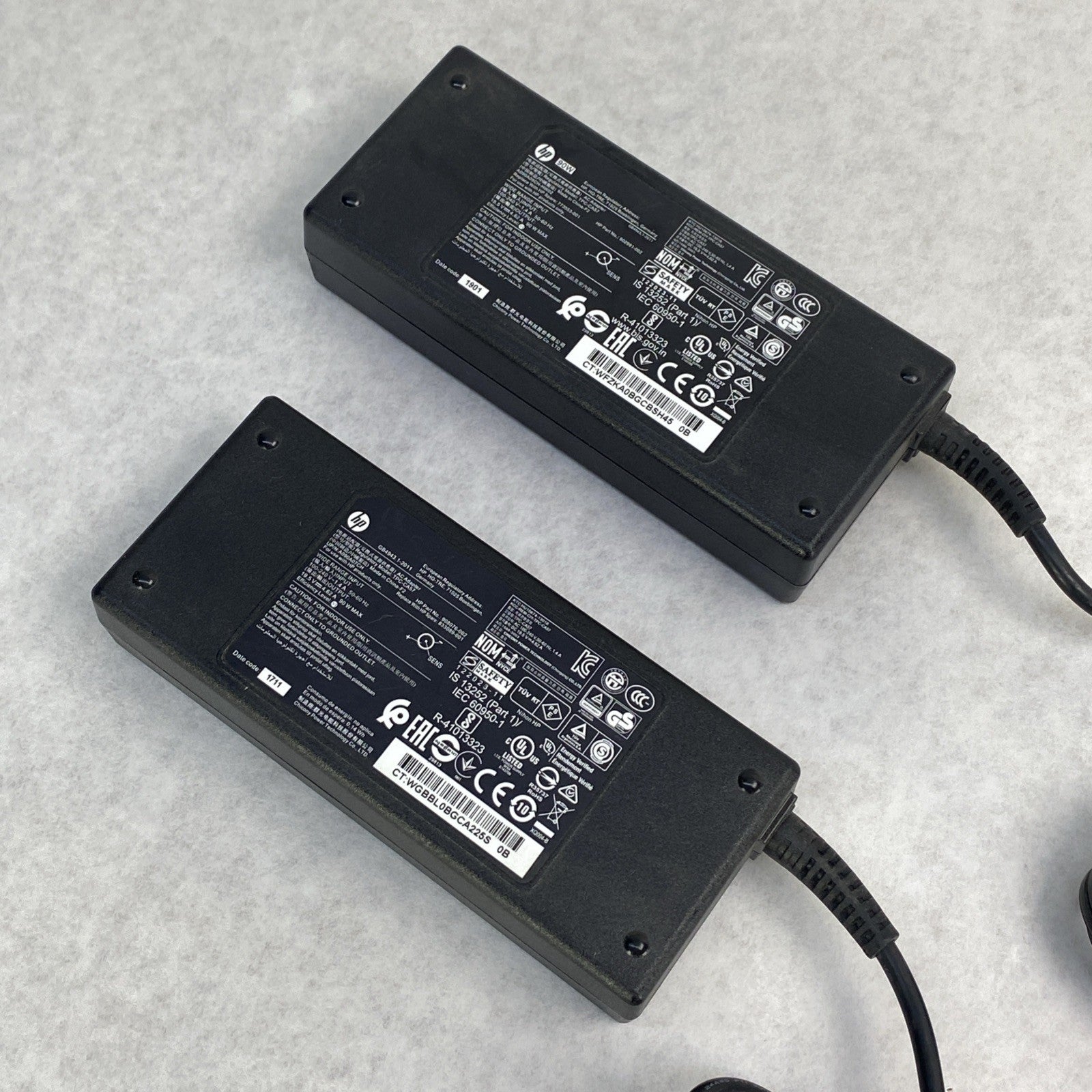 HP TPC-CA57 7.4mm 19.5V 4.62A 90W AC Power Adapter (Lot of 2)