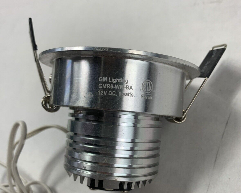 Lot of 2 GM Lighting GMR6-WW-BA Warm White Dimmable LED 3000K