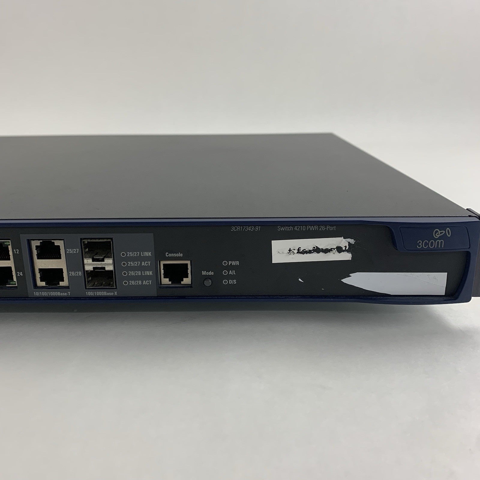 3COM 3CR17343-91 3CR17343 PWR 26-Port Switch PoE Tested and Reset3