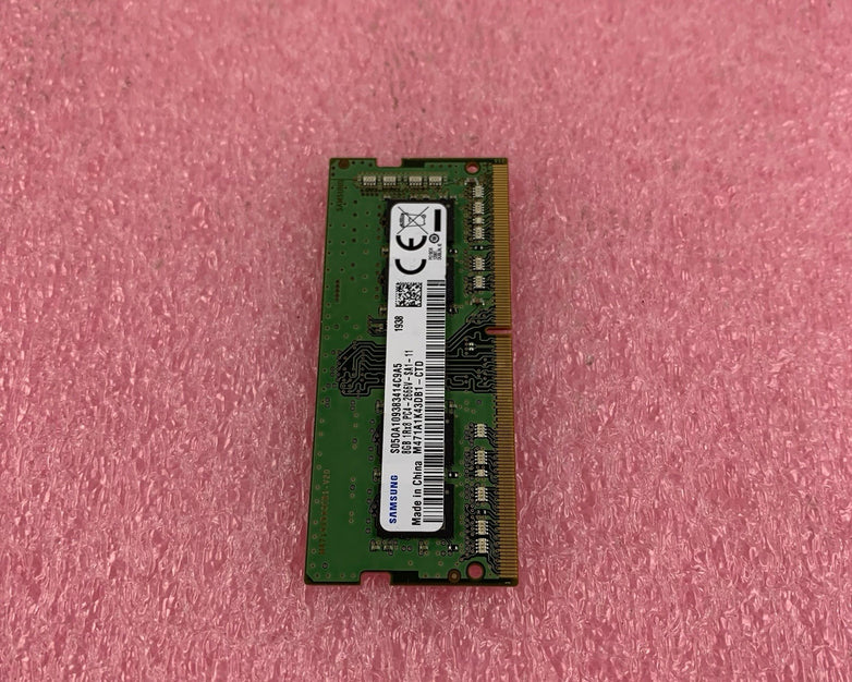 Samsung 8GB 1Rx8 PC4-2666V-SA1-11 Laptop Ram  M471A1K43DB1-CTD