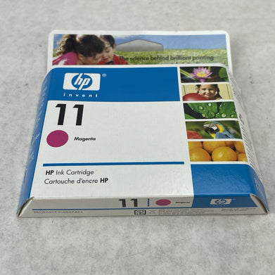 C4837AN Hp 11 Ink Cartridge Magenta 1100 1200 Sealed Expired Box Lot of 3
