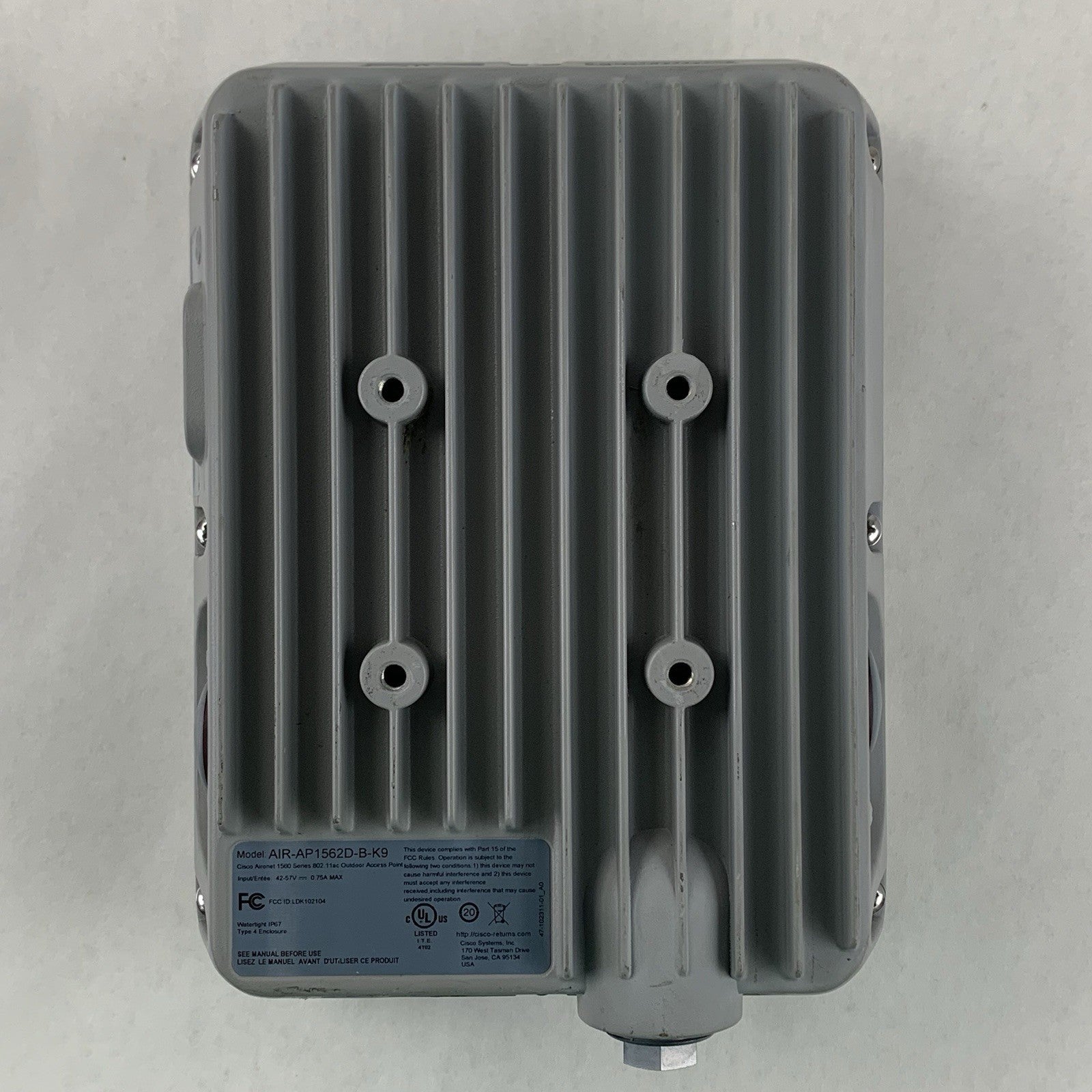 Cisco AIR-AP1562D-B-K9 Exterior Access Point 2.4/5Ghz 802.11ac Tested Reset8