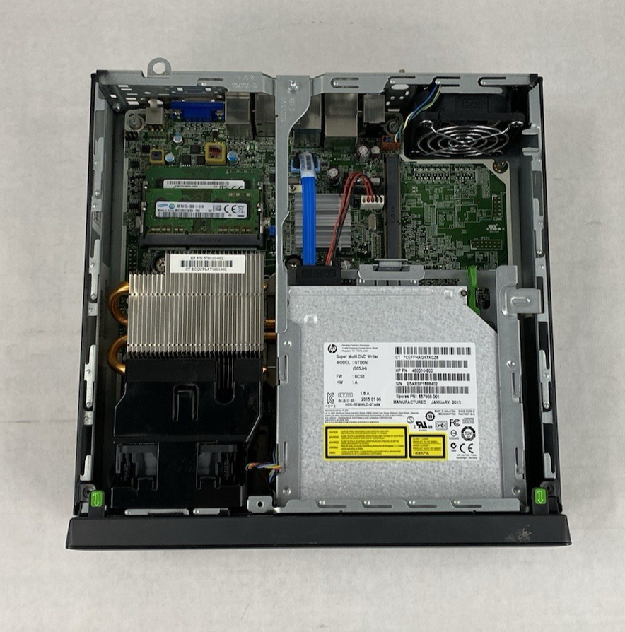 HP EliteDesk 800 G1 USFF Intel Core i5-4590s 3.00GHz 8GB RAM No HDD No OS