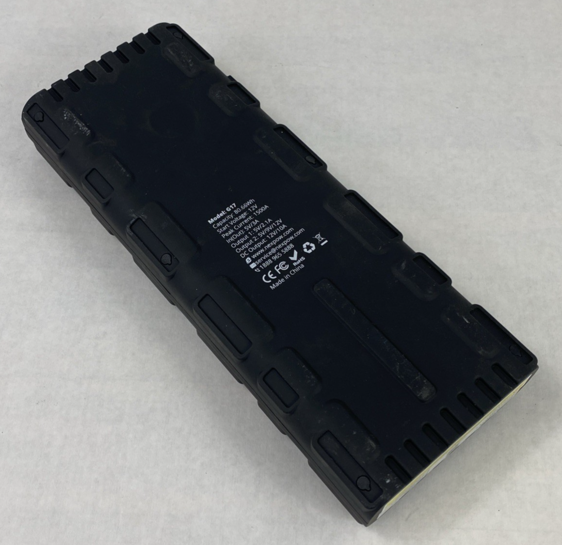 NexPow G17 1500 Jump Starter and Power Bank Power Tested