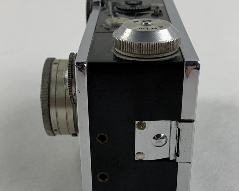 Argus Coated Cintar 50mm F3.5 Lens with Leather Case Vintage Untested No Film