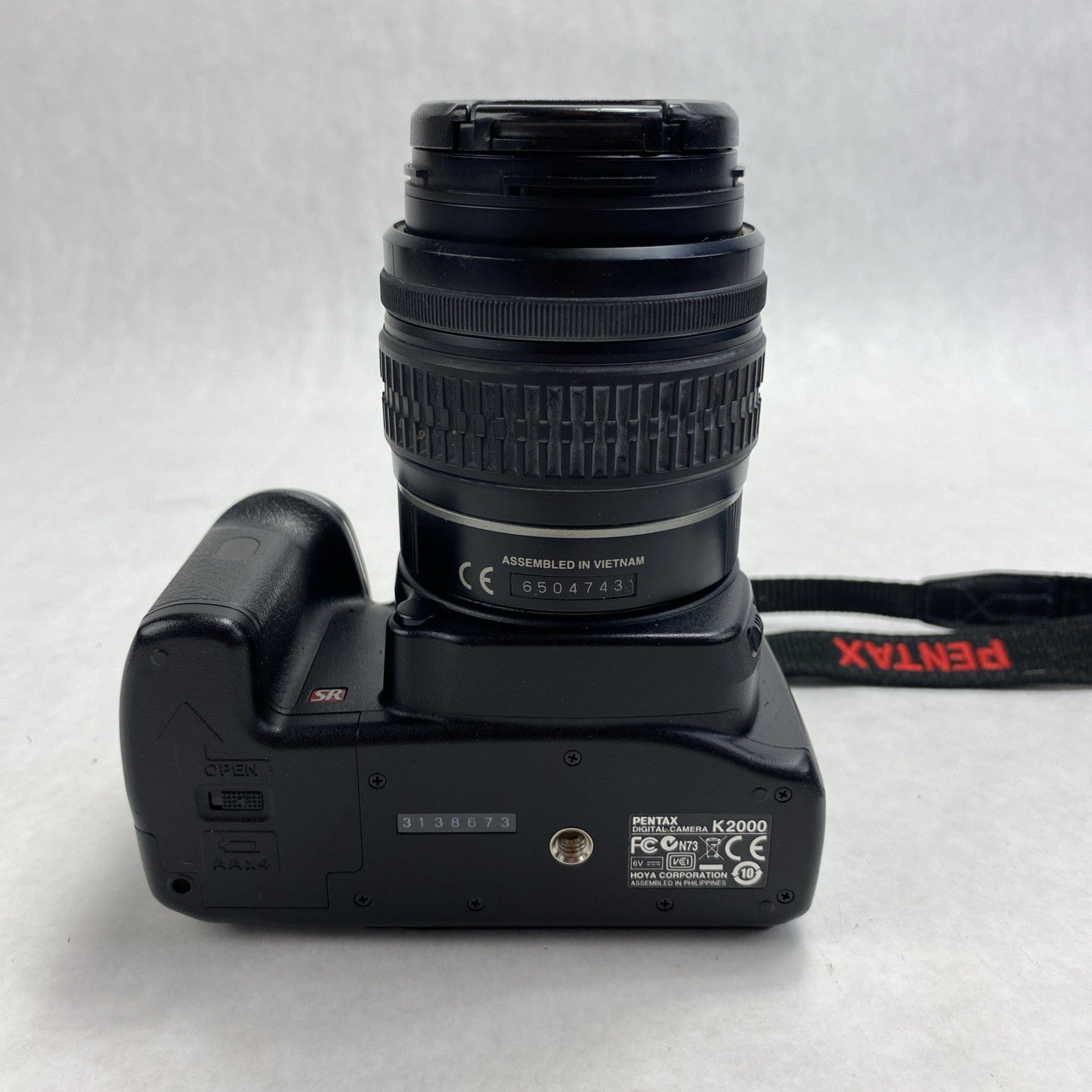 Pentax K2000 DSLR 10.2 MP Digital Camera With Bag And Flash No Cable - Tested3