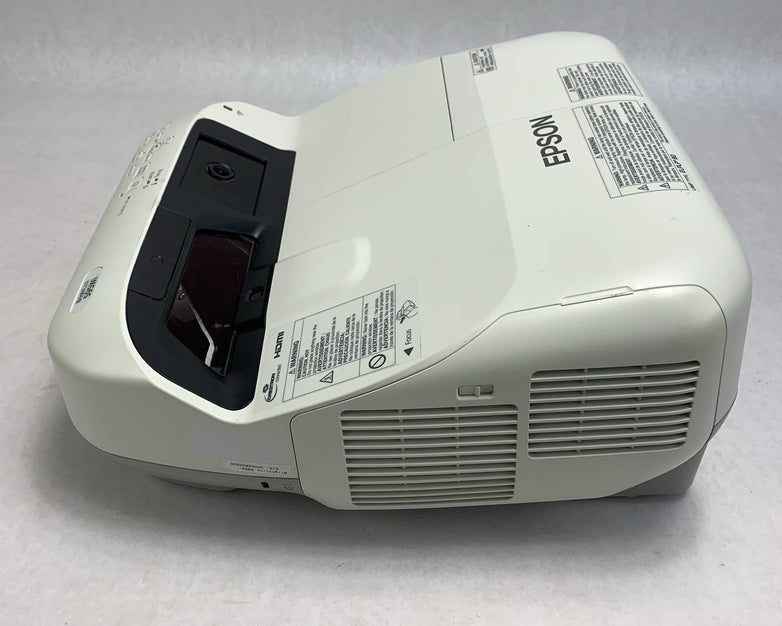 Epson H599A BrightLink 595Wi LCD Lamp Projector 3747 Lamp Hours - No Remote