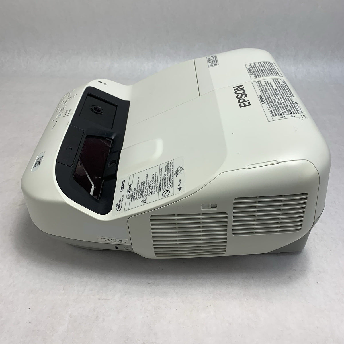 Epson H599A BrightLink 595Wi LCD Lamp Projector 3747 Lamp Hours - No Remote4