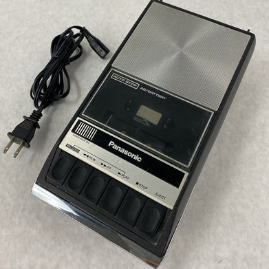 Panasonic RQ-309AS Cassette Tape Recorder Made in Japan FOR PARTS or REPAIR