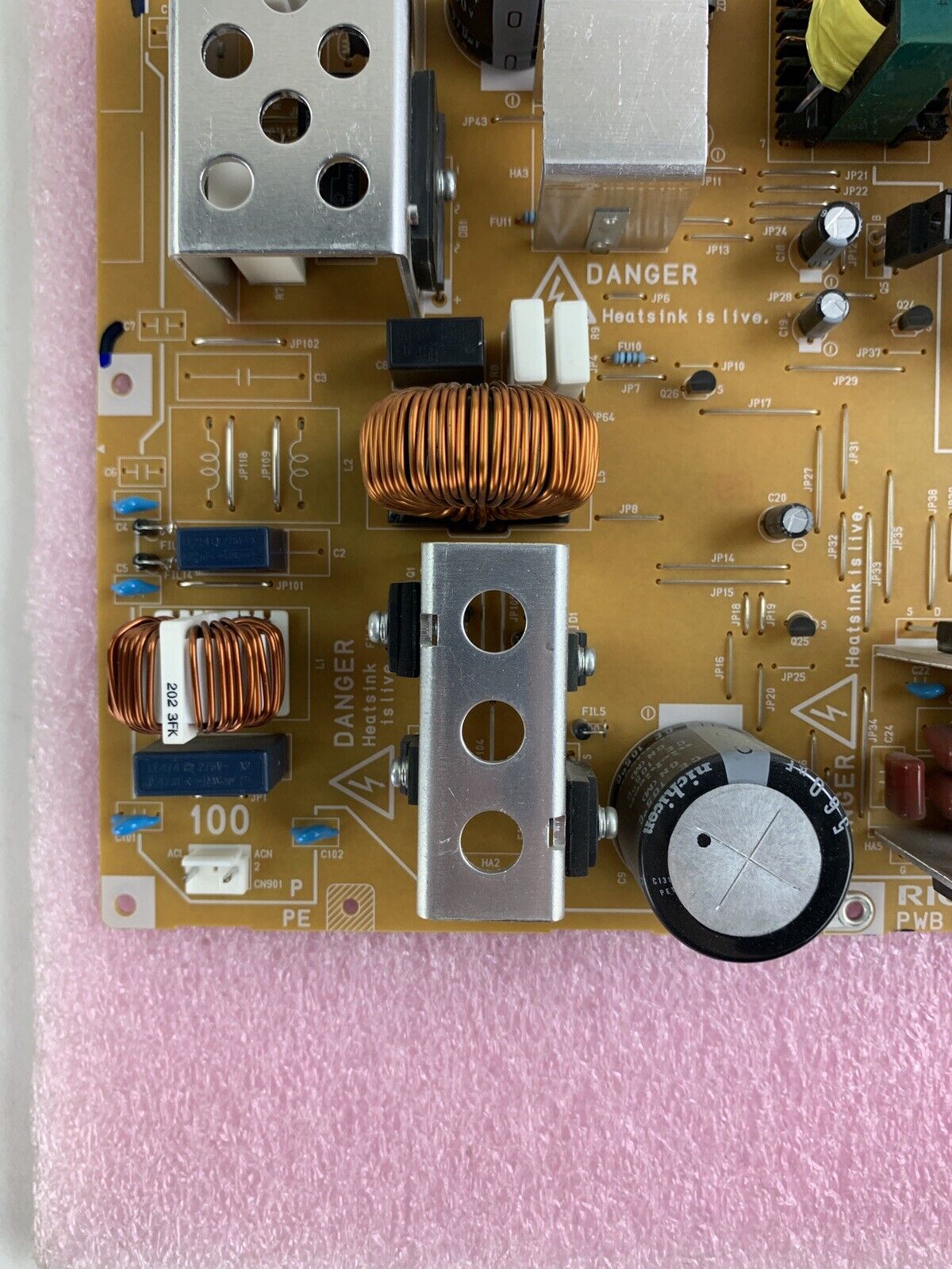 Ricoh N6156029 AZ240222C Power Board Pulled From Ricoh MP C4503 Tested