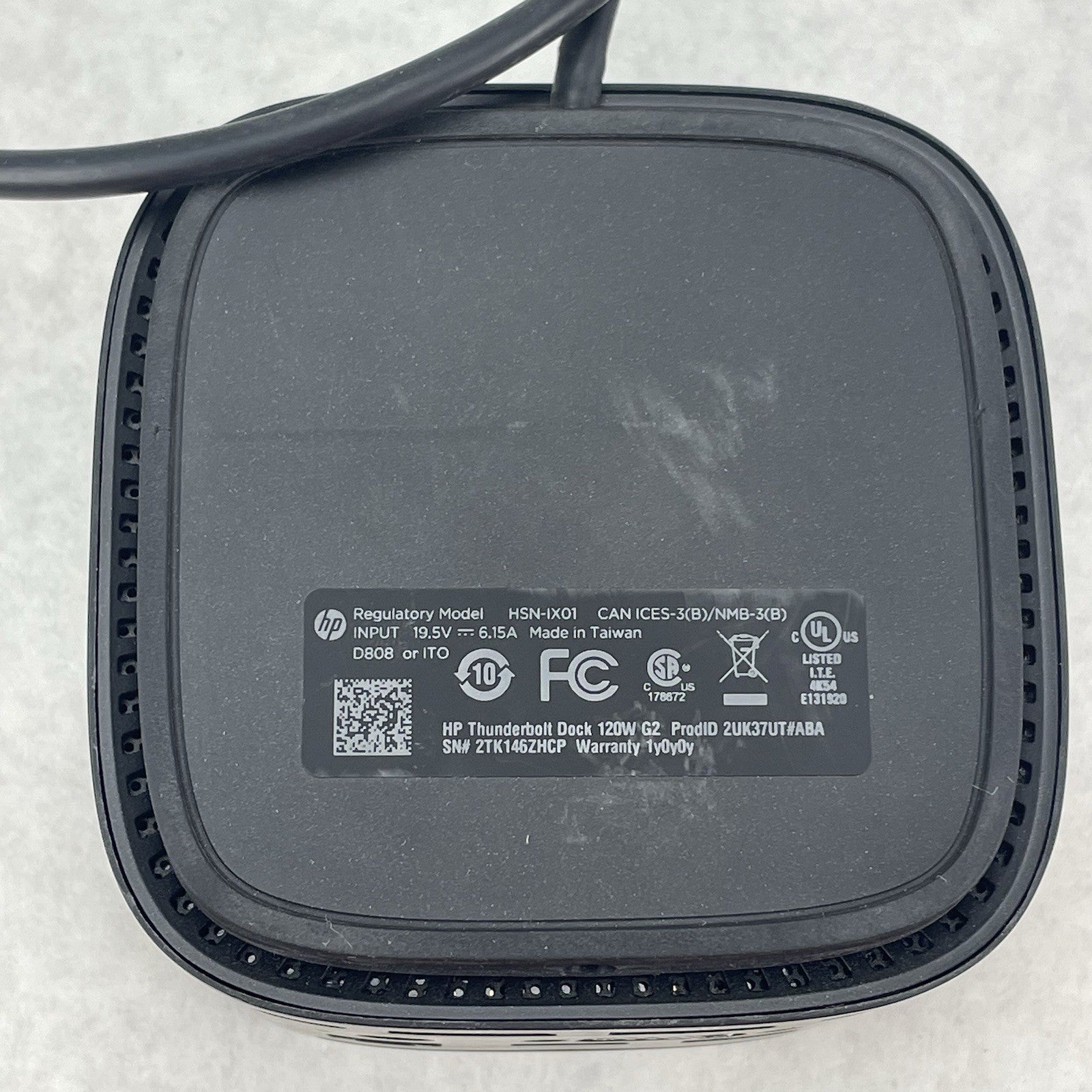 HP HSN-IX01 Thunderbolt Dock 120W G2 USB-C Docking Station No AC Lot of 27