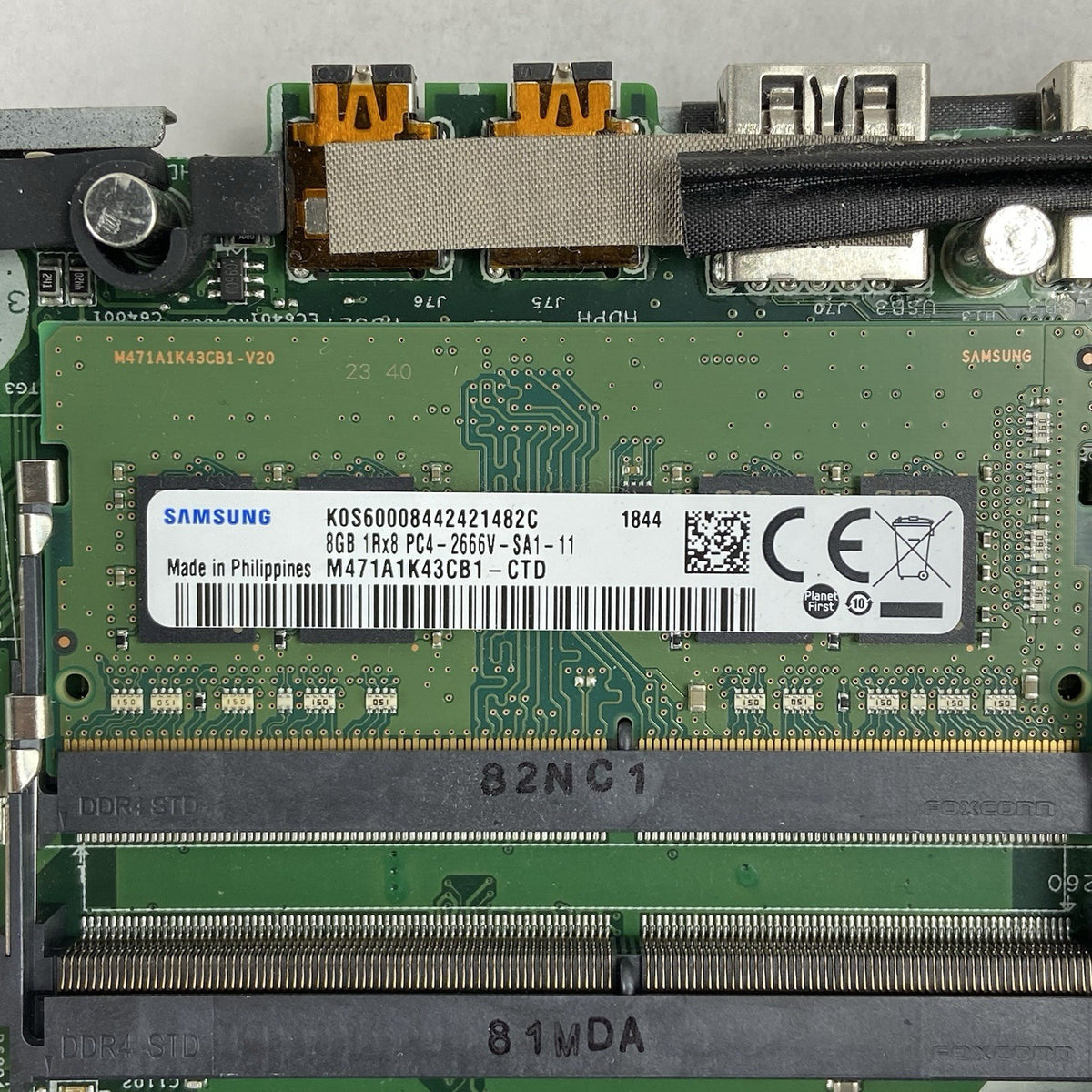 HP ProDesk 400 G3 Micro Intel Core i5-7500T 2.7GHz 8GB RAM No AC/HDD/OS11