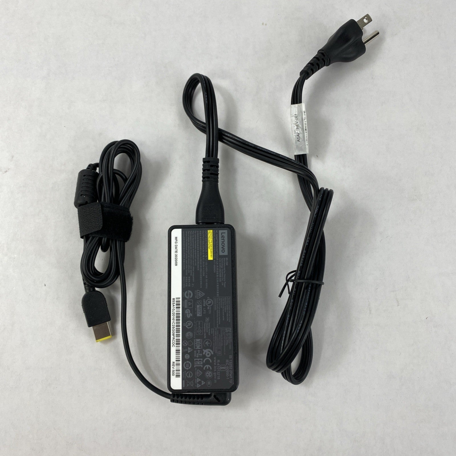 Lenovo A17-065N2A 65W 20V 3.25A Slim Square Tip Charger AC Adapter - Lot of 61