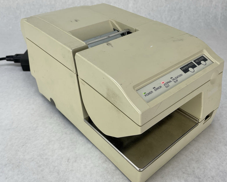Epson M63UA TM-U375 POS Thermal Receipt Printer Power Tested