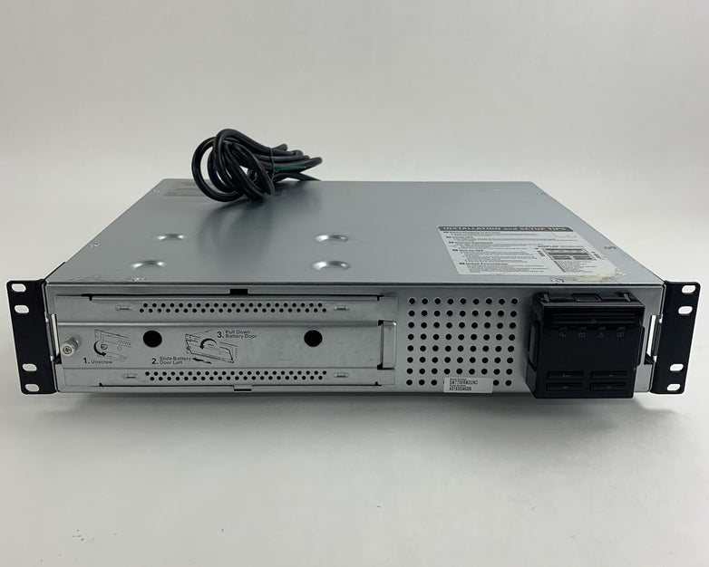 APC SMT750RM2U Line Interactive Rackmount No Battery No Faceplate W/ Caddy Cover