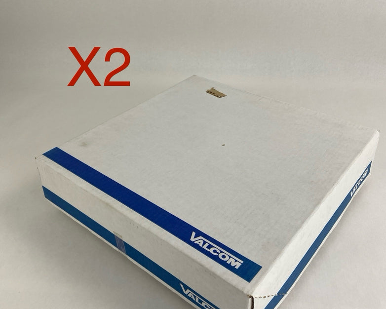 Valcom V-1060A Talkback Ceiling Speaker 8" Lot of 2