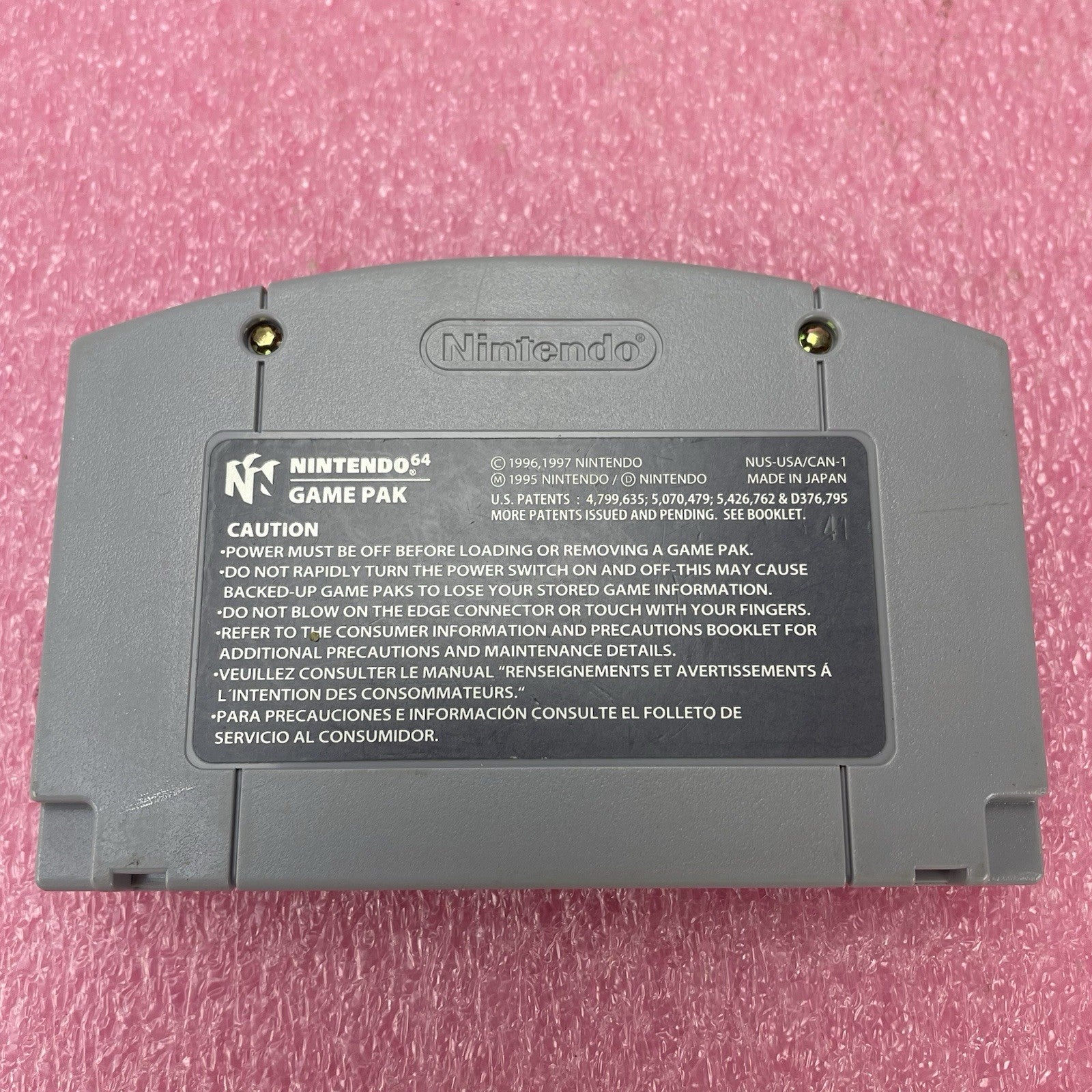 Mario Kart 64 Nintendo 64 Authentic Untested Cartridge Only3