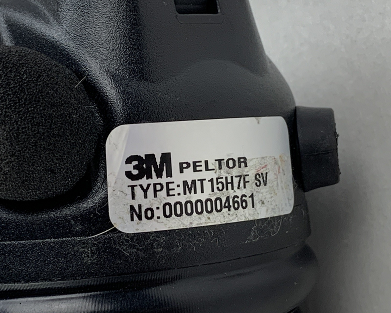 3M Peltor MT15H7F SV Tactical Pro  Power Tested No Mic