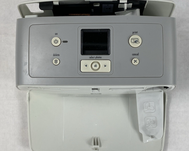 HP Photosmart 325 Digital Photo Inkjet Printer No Power Cord Untested