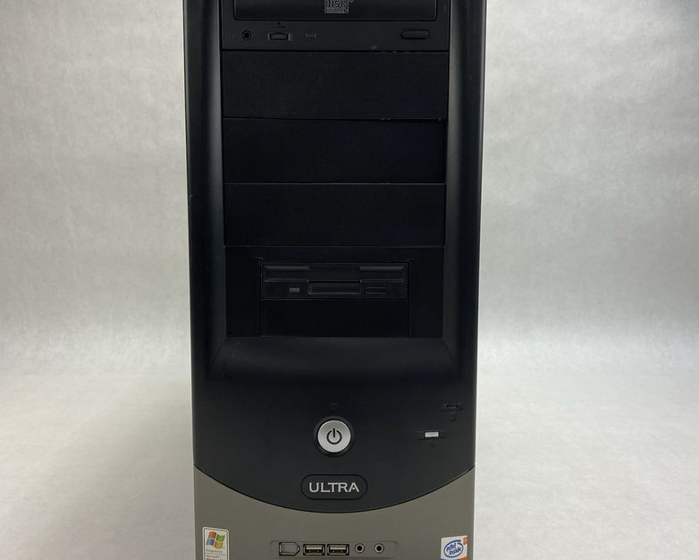 Ultra Mid Tower Computer Case Bare Bones No Power Supply
