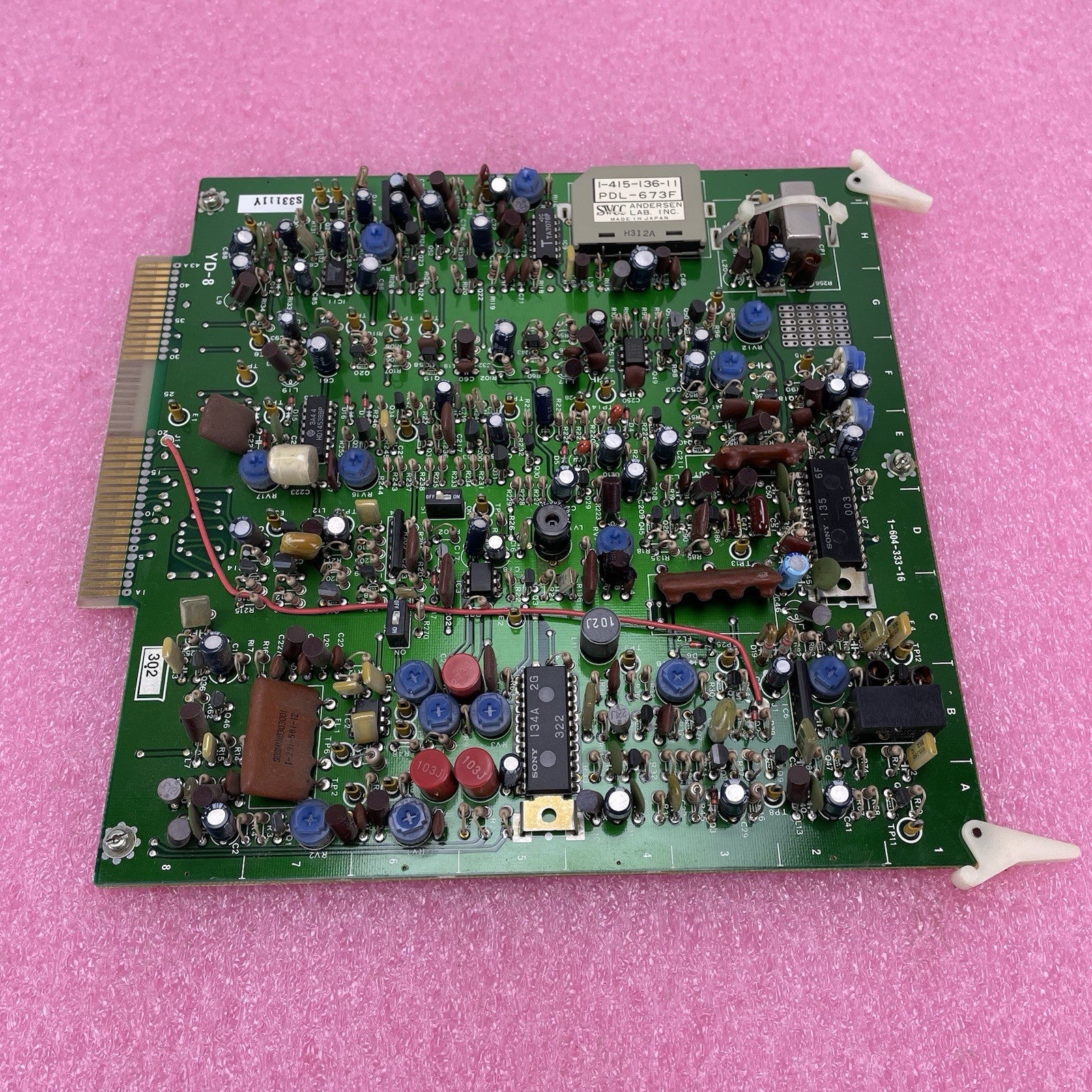Sony YD-8 1-604-333-16 Board BVU-800 U-Matic - Untested3