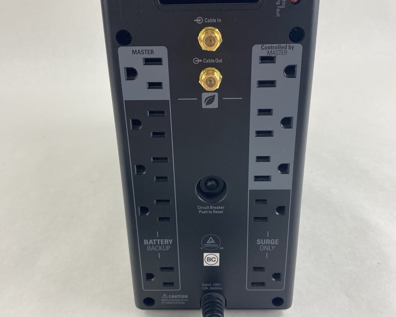 APC BN1350G Back-UPS NS1350 No Batteries Tested w/ Battery Adapter
