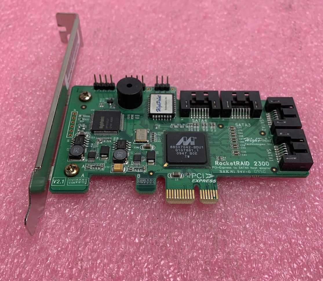 HighPoint RocketRAID 2300 PCI-Express to SATA II Host Adapter Card1