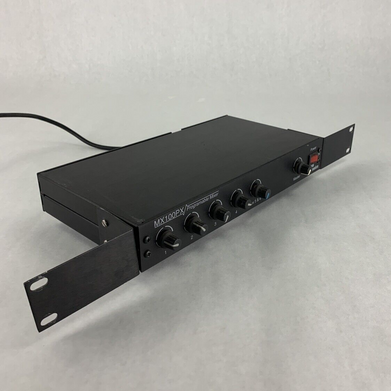 Edcor Electronic MX100PX Programable Microphone Mixer Power Tested