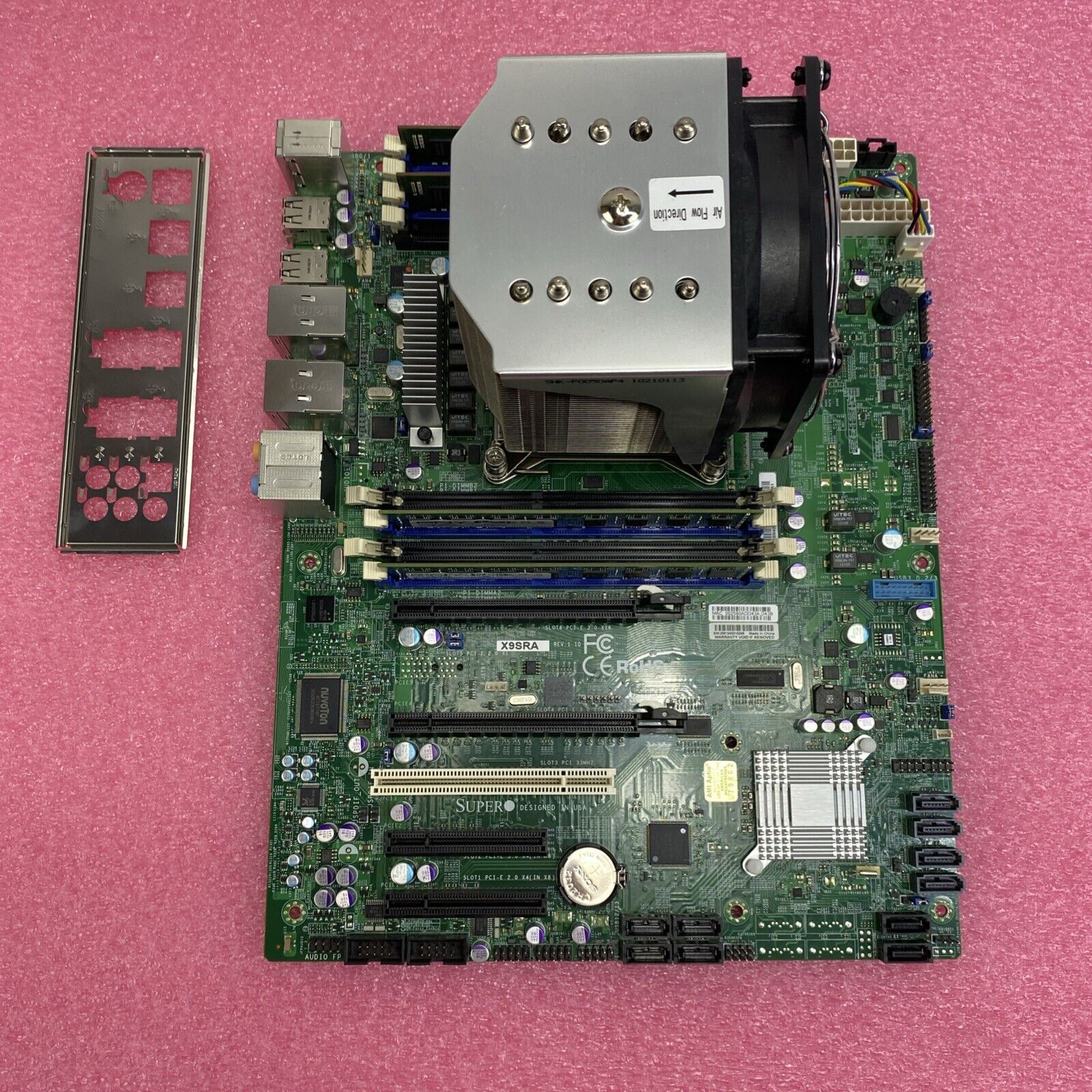 SuperMicro X95RA Motherboard Intel Core i7-3970X 3.50GHz 32GB RAM w/ Shield