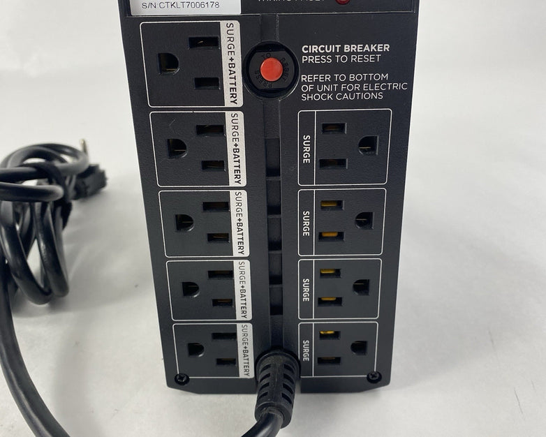 Cyber Power CP1000AVRLCD 1000VA 600W 9 Outlet Battery Backups - Tested