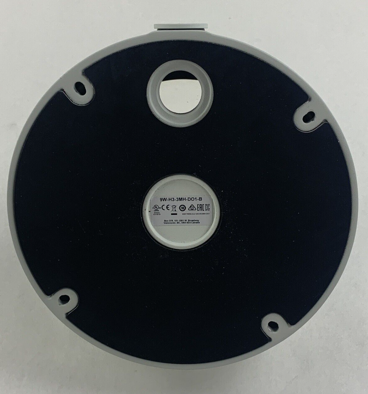 AVIGILON 9W-H3-3MH-D01-B Camera Dome Dome Only Untested