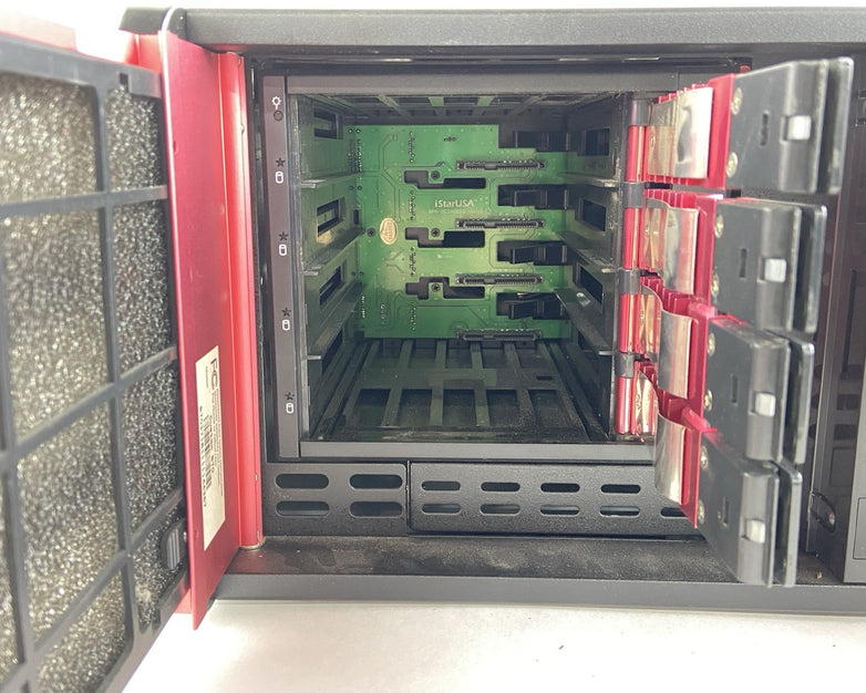 iStarUSA D-400SE-RD 4U Compact Computer Rackmount Chassis Thermaltake 500W PSU