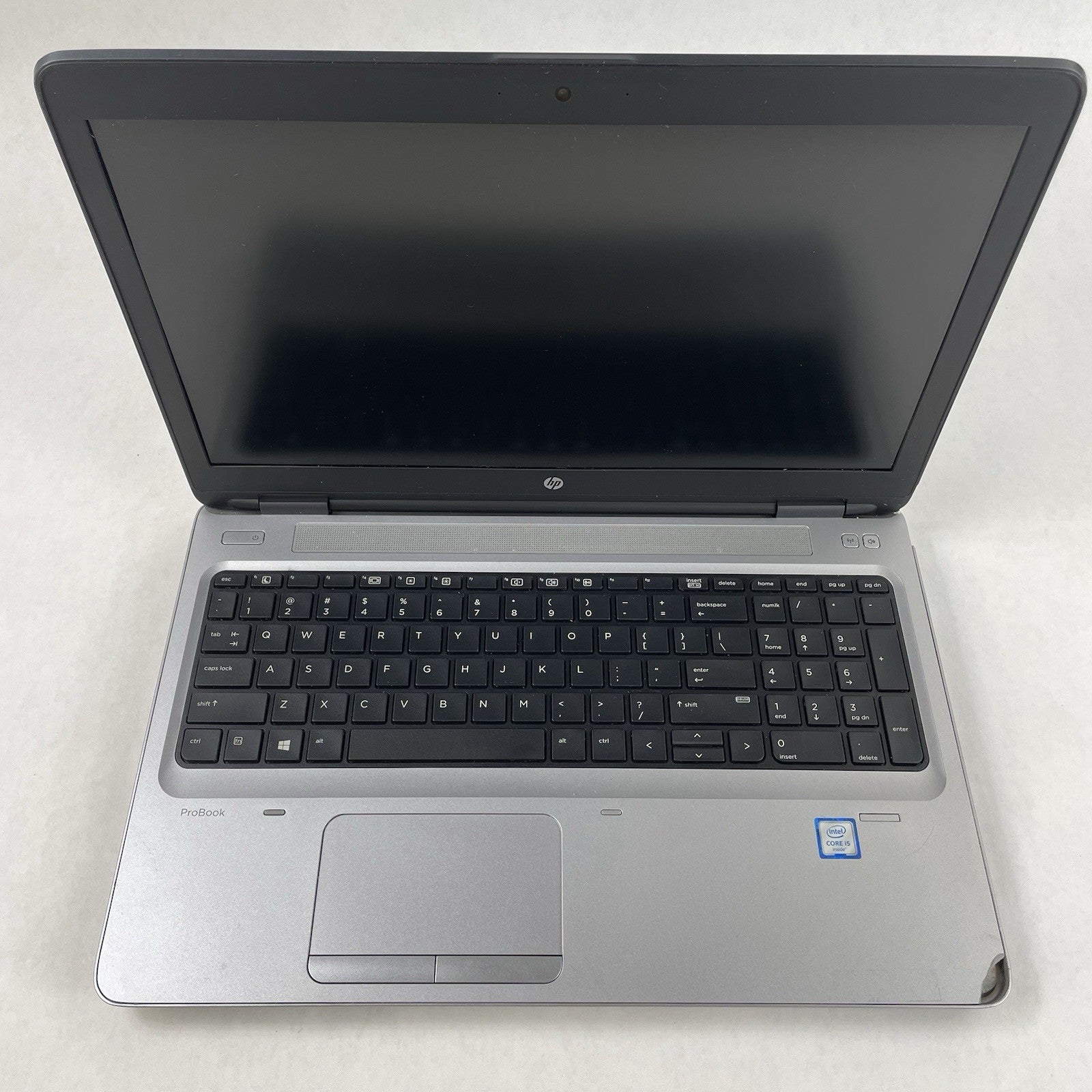 HP ProBook 650 G2 15.6" i5-6200U 2.30GHz 8GB RAM No SSD/OS/AC/Batt - Bad Corner1