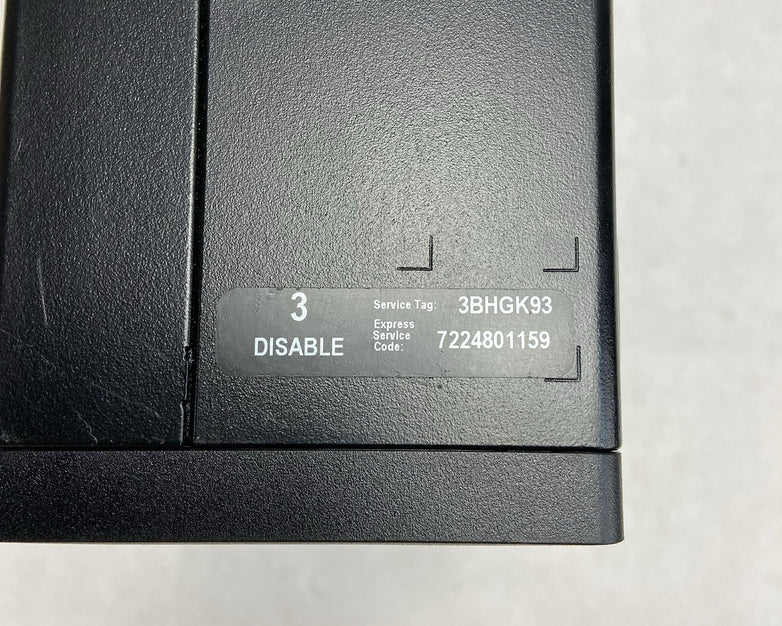 Dell Optiplex 7080 SFF Intel Core i5-10500 3.1GHz No RAMHDDOS