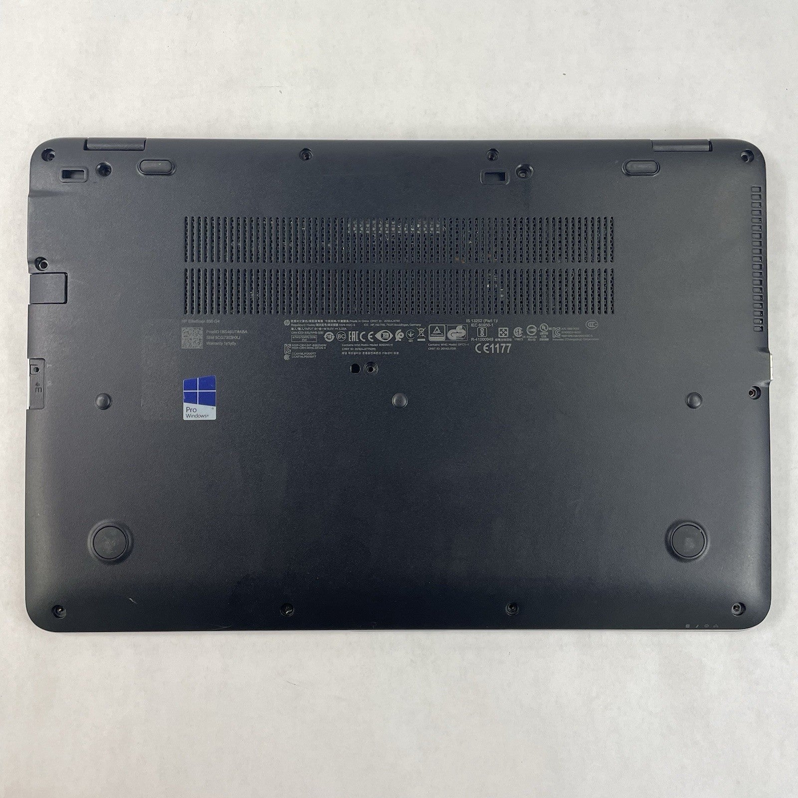 HP EliteBook 850 G4 15.6" i5-7200U 2.50 GHz 8 GB RAM No SSD/OS/AC/Battery13