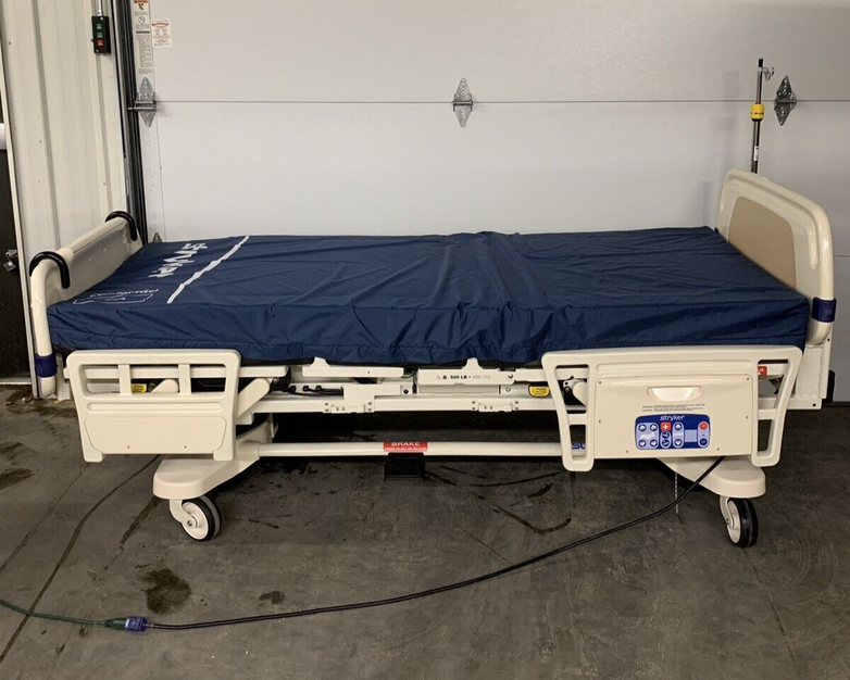 Stryker Epic Bed 2030 Critical Care Hospital Bed w/ Comfort Gel Mattress