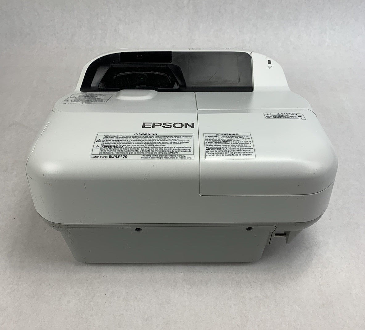 Epson H603A PowerLite 575W LCD Projector No Remote 574 Lamp Hours