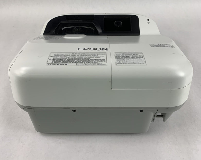 Epson H599A BrightLink 595Wi LCD Lamp Projector 169 Lamp Hours No Remote