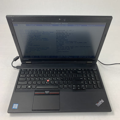 Lenovo ThinkPad L570 Laptop 15.6" i5-6200U 2.3 GHz 8 GB RAM No HDD No OS No AC