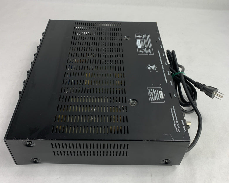 TOA Electronics 900 Series II 120W 8-Channel Modular Mixer Amplifier A-912MK2