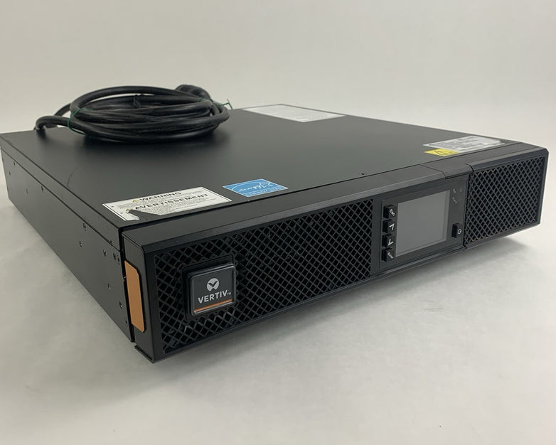 Liebert Vertiv GXT5-2000LVRT2UXL 2000VA 1800W 125V Rack UPS Tested Bad Screen