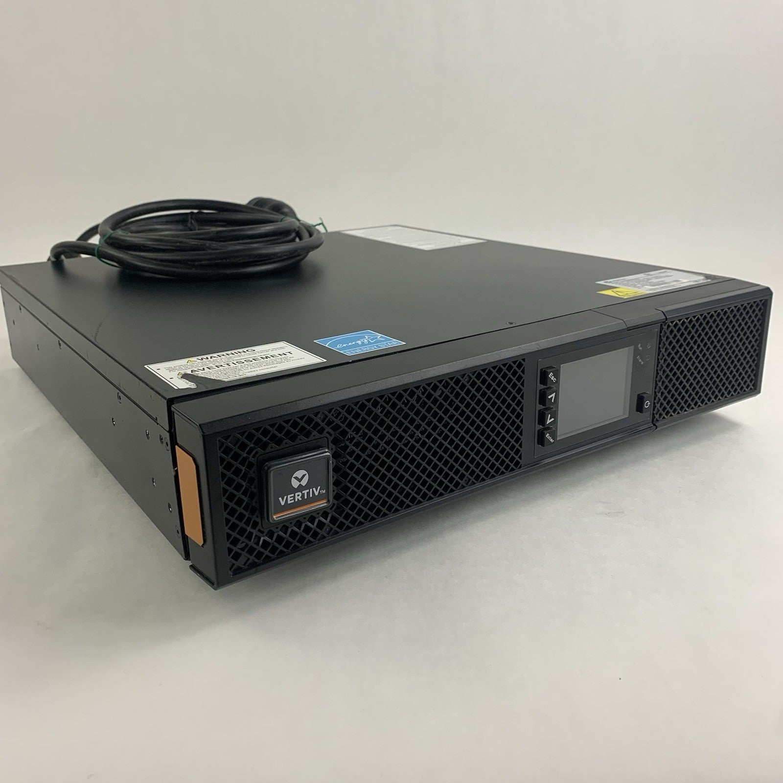 Liebert Vertiv GXT5-2000LVRT2UXL 2000VA 1800W 125V Rack UPS Tested Bad Screen0